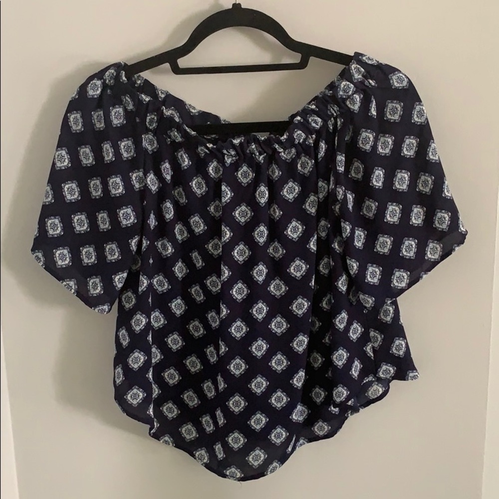 Off Shoulder Shirt
